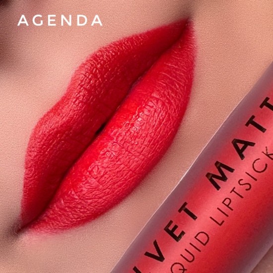 MUA VELVET MATTE LIQUID LIPSTICK AGENDA