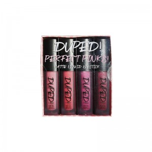 W7 Duped Matte Liquid Lipsticks Perfect Pinks 4 τεμ x2ml