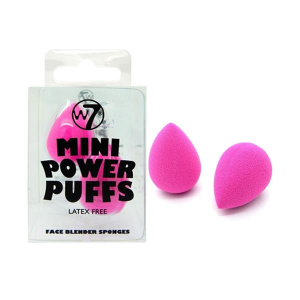 W7 Mini Power Puffs Hot Pink