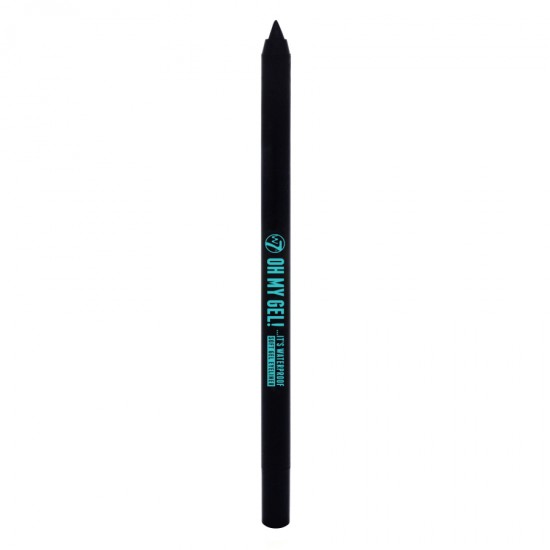 W7 Oh My Gel Soft Gel Eyeliner Blackest Black 1.35gr