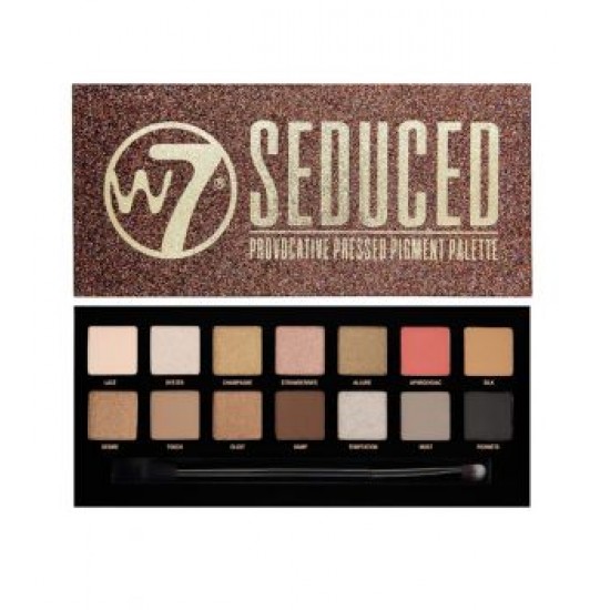 W7 Seduced Provocative Pressed Pigment Palette 11.2gr 