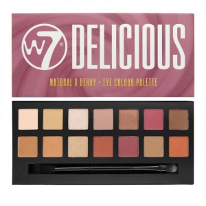 W7 Delicious Natural and Berry Eye Colour Palette  11,2gr