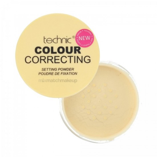Technic Yellow Colour Correcting Loose Setting Powder 20gr