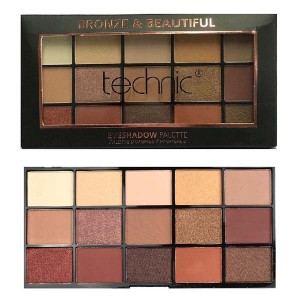 Technic Bronze And Beautiful Eyeshadow Palette 30gr