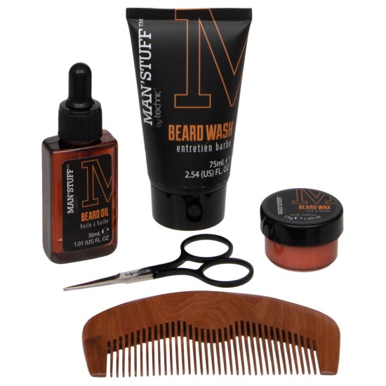 Technic Man's Stuff Tidy Whiskers Beard Kit 