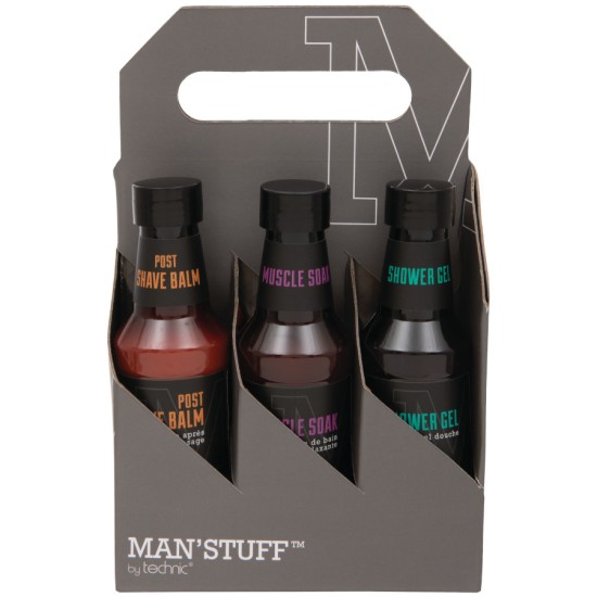 MANS STUFF 6 PACKS GIFT SET